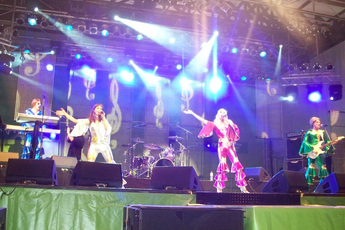 abba tribute cover show